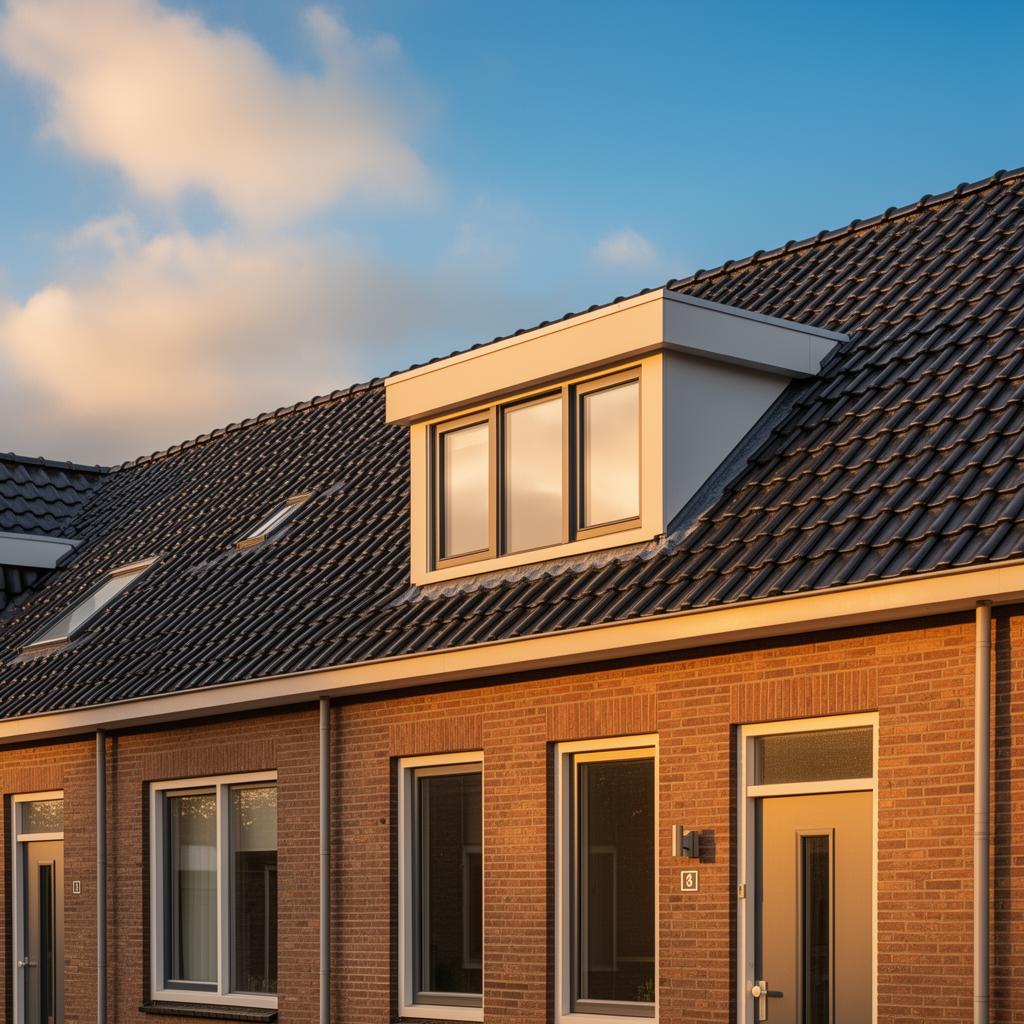 Dakkapel en dakwerk aan een Eindhovense woning