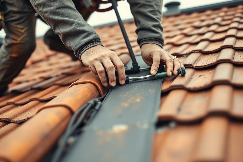 Daklekkage reparatie